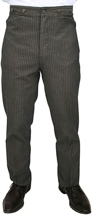 high waisted cotton trousers