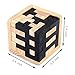 Powshop 3D Puzzle Brain Teaser Puzzle Russia Educational Tetris Shape Cube Genius Skill Builder Puzzle Toy with Tetris Fit Learning Jigsaw for Kids, Adults and Puzzle Enthusiasts