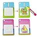 Coolplay Water Coloring Cards Learning Number Shape Color Toddler Girl Toy Water Paint Cards Airplane Activities for Kids Toy