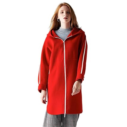 Amazoncom Double Sided Cashmeres Coat For Womencasual