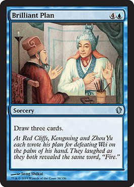 Magic: the Gathering - Brilliant Plan (34/356) - Commander 2013