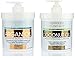 Advanced Clinicals Coconut Oil Cream and Argan Oil Cream Set. Value skincare set contains Coconut Oil and Argan Oil. Anti-aging creams for face, hands, body.