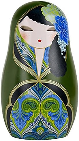 Beautiful Babushka by Kimmidoll Green magnet
