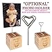 Glitzby Baptism - Christening - Dedication Keepsake - Personalized Baby Block Baptizm Gift Custom Engraved Wooden Baby Block for Boy & for Girl keepsake from godparent godmother