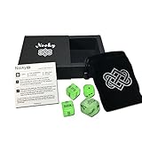 Premium Erotic Fun Sex Dice Game by Nooky Dice - Spice Up Your Nights - GLOW IN THE DARK Sexy Party Game Instructions Included Bachelorette, Anniversary, Gag Gift