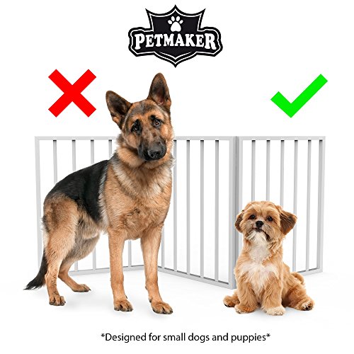 Pet Gate Dog Gate for Doorways, Stairs or House Freestanding
