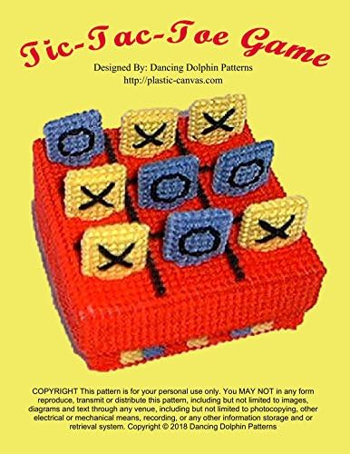 Tic-Tac-Toe Game: Plastic Canvas Pattern
