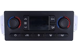 AOKAILI 599-211XD AC Heater Climate Control Module Panel Switch Compatible with 02-09 Silverado Suburban Tahoe Trailblazer Av