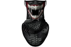 Red Plume Bandana Face Mask with Ear Loop Neck Gaiter Face Mask Scarf Face Cover Summer UV Protection Balaclava for Men Women