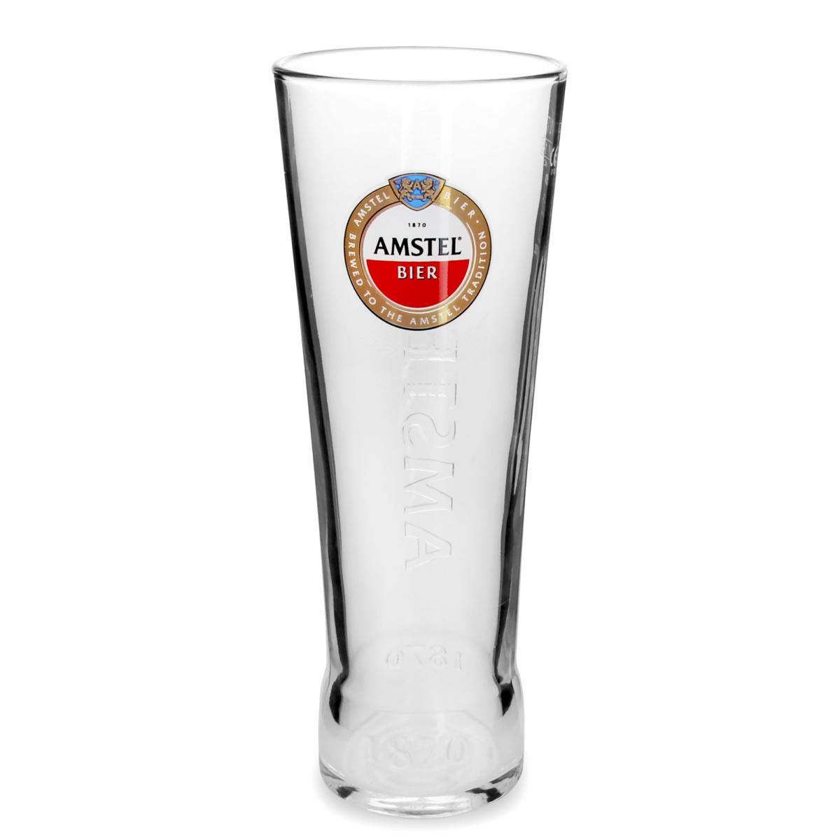 TUFF LUV Original Pint Glass/Chalice Glass/Glasses/Barware CE 20oz / 57cl (Amstel)