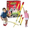 Stomp-Rocket-Super-High-Performance-Stomp-Kit Stomp Rocket Super High Performance Launcher - Soars up to 400 Ft - 3 Extreme Height Rockets and Adjustable Launcher…