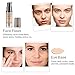 Pro Full Cover Liquid Concealer, Waterproof Smooth Matte Flawless Finish Creamy Concealer Foundation for Eye Dark Circles Spot Face Concealer Makeup, Size:6ml/0.20Fl Oz