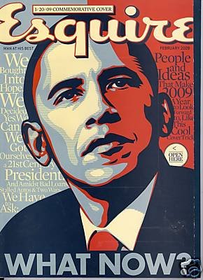 Esquire Magazine (February, 2009) Barack Obama Cover