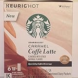 Starbucks - K Cups 6 ct - Caramel Caffe' Latte - ( Pack of 2 )