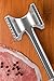 Vremi Heavy Duty Meat Tenderizer - Double Sided Metal Alloy Food Hammer with Ergonomic Rubber Handle - Dishwasher Safe Rust Proof Pounder Mallet Tool for Tenderizing Steak Beef Chicken Pork - Red