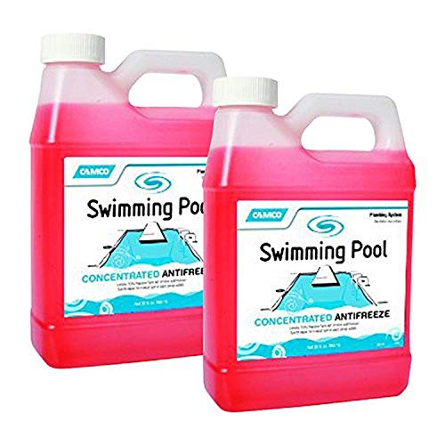 Camco 30054-02 Concentrated Swimming Pool Antifreeze, 1-Quart, 2-Pack