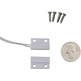 Awoco 12VDC Easy-Install Magnetic Switch for Awoco Magnetic Switch Controlled Air Curtains (White Color)