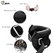 JBM Ankle Weights Wrist Leg Weights Sand Filling 2lb 4lb 6lb (1 Pair) Adjustable Straps for Walking Jogging Gym Fitness Exercise Gymnastics Aerobics 4 Colours