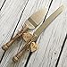 Rustic Wedding Cake Serving Set with Sunflower, Wedding Cake Knife and Server Set, Custom Wedding Gift Party Supplies