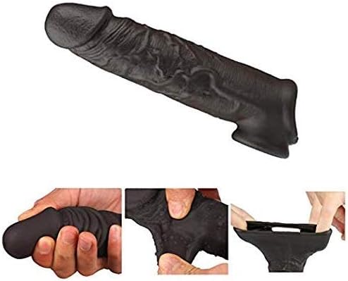 XQJYA Stretchy Moving Male Extension Extender Sleeve Cage for Men Type321