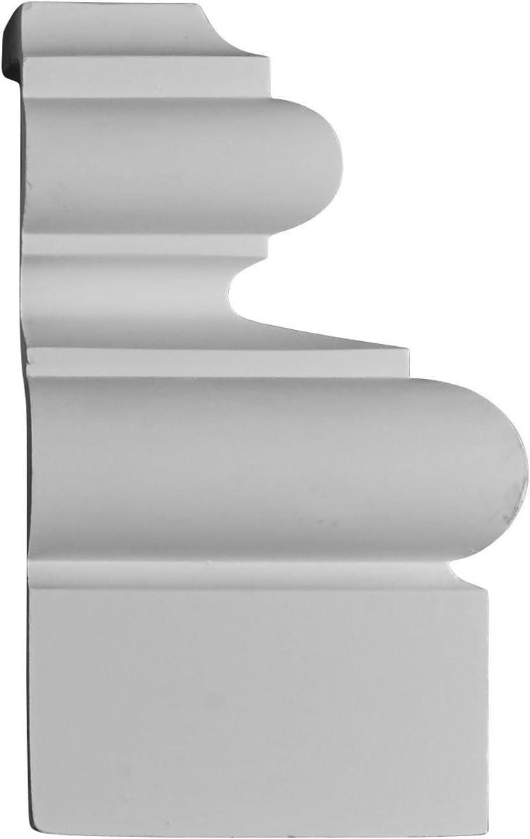 Ekena Millwork BASE37X11X02TR Traditional Base, 37 7/8"W x 11 5/8"H x 2 1/2"P, White: Home Improvement