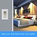 SkylinkHome TM-001 Decorative Light Switch Cover for WR-001 Wall Switch Home Automation Control Receiver.