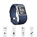 Kimilar Fitbit Surge Screen Protector, 3-Packs Tempered Glass Screen Protector for Fitbit Surge watch, 9H Hardness Ultra High Definition Invisible and Anti-Bubble Shield