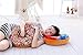 J-Deal Round Doughnut Donut Seat Back Stuffed Cushion Insert Filler Filling Throw Pillow Plush Play Toy Doll for Sleeping Office Afternoon Nap Doze Fruit Cake 16 X 16'' (for Valentine's Day)