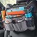 High Road SwingAway Front Seat Car Organizer for Daily Driving Essentials with Side Bottle and Cup Holders