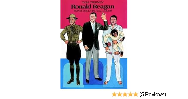 ronald reagan paper dolls