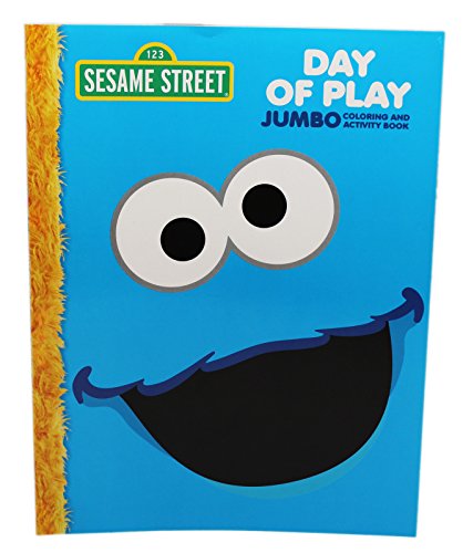 Sesame Street Day of Play Coloring and Activity Book