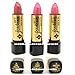 JORDANA LOT OF 3 LIPSTICK MATTE COLLECTION SET PINK PASSION BABY SHADES + FREE EARRING by Jordana