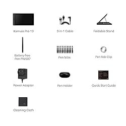 HUION KAMVAS Pro 13 Graphics Drawing Monitor with