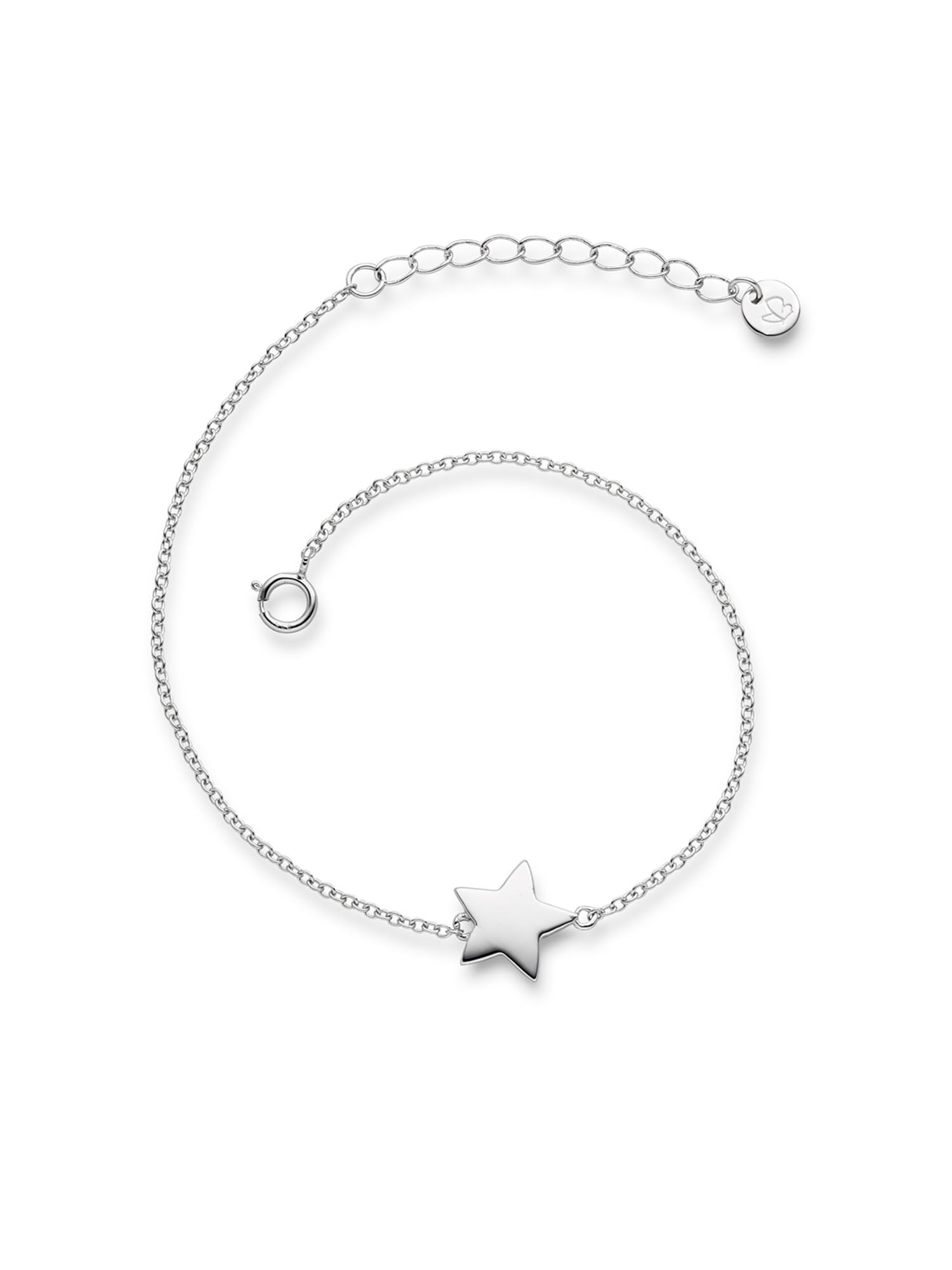 Glanzstücke München Female 925/- Sterling Silver Anchor Bracelet