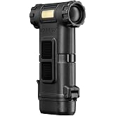 Coast HX4 120 Lumen Dual Color (White &amp; Red) Magnetic LED Clip Light with Beam Rotation, Black