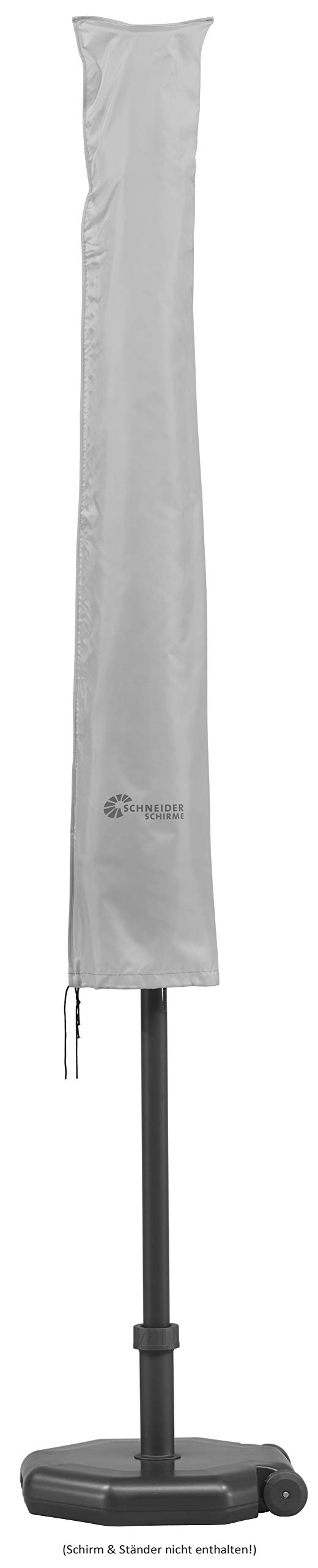 Schneider protective sleeve for umbrellas/parasol, silver grey, up to ca. 300 cm Ø
