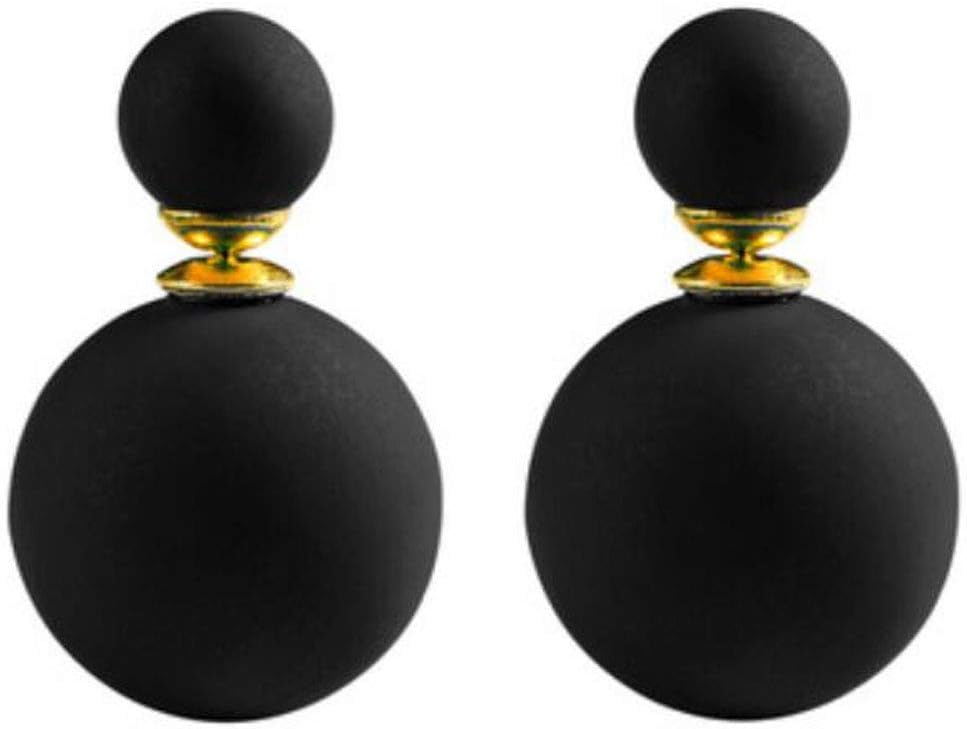 MISSUSO Candy stud double-sided ball colorful Stud Earrings