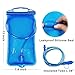 Hydration Bladder 2 Liter,Pupet Water Bladder 2L Leakproof Water Reservoir Use for Cycling Running Climbing Hunting Hiking Camping Water Storage Bladder Bag