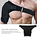 Beyoung® Shoulder Brace Support Adjustable Neoprene Single Shoulder Strap Wrap Belt Band - One Size Fits Most for Either Shoulder