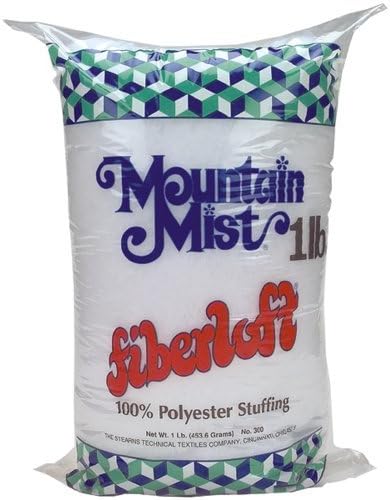 Mountain Mist Fiberloft Polyester Stuffing, 16 Ounces/1 Pound by Mountain Mist Fiber