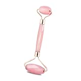 Rose Quartz Roller Jade Roller for Face Real Jade