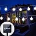 BAOANT Solar String Lights Fairy Lights 20Ft 30 LED Crystal Ball String Lights Starry Lights Globe String Lights for Garden Home Patio Indoor Outdoor(White)