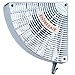 Suncourt Door Frame Fan for Maximizing Indoor Air Circulation - White