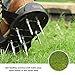 TACKLIFE Lawn Aerator Shoes, Updated Stiffened Sole Design,4 Aluminum Alloy Buckled Lawn Sandals,4 Adjustable Straps, Inflatable for Your Lawn or Courtyard, Convenient Loose Earth Gardening Tools