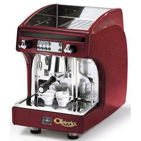 Click Here to See More Images Astoria Perla 1 Group Junior Automatic Espresso Machine Burgundy 110V, 1570W