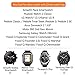 Lwsengme Silicone Watch Replacement Bands with Quick Release-Choose, Choose Color & Width (20mm,22mm) Soft Rubber Watch Strap for Men & Women Smart Watch Fitness (Colorful-03, 20mm)