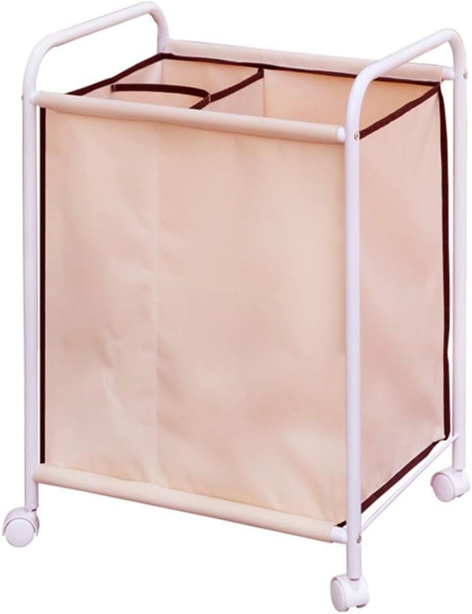ZYDJ Cesto para La Colada Cesto Ropa Sucia con Ruedas Cesta Esquinera