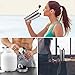 Stainless Steel Protein Shaker Bottle Insulated Keeps Hot/Cold Dishwasher Safe/Double Wall/Odor Resistant/Sweatproof/Leakproof/BPA Free 20 oz (Silver)