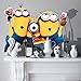 Large 3 Minions Removable Stickers Wall Decal Kids Room Baby Child Room
