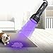 UV Flashlight BlacklightxFF0C;MECO Pet Odor Detector Dog Urine and Stains Detector, 51 Ultraviolet LEDs 395nm with AA batteries